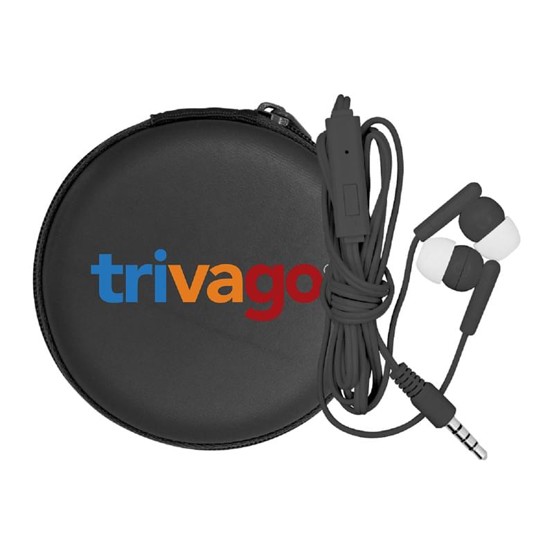 Deluxe Case with Colorful Mic and Ear Buds
