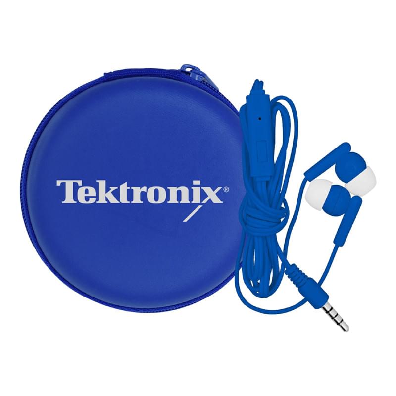 Deluxe Case with Colorful Mic and Ear Buds