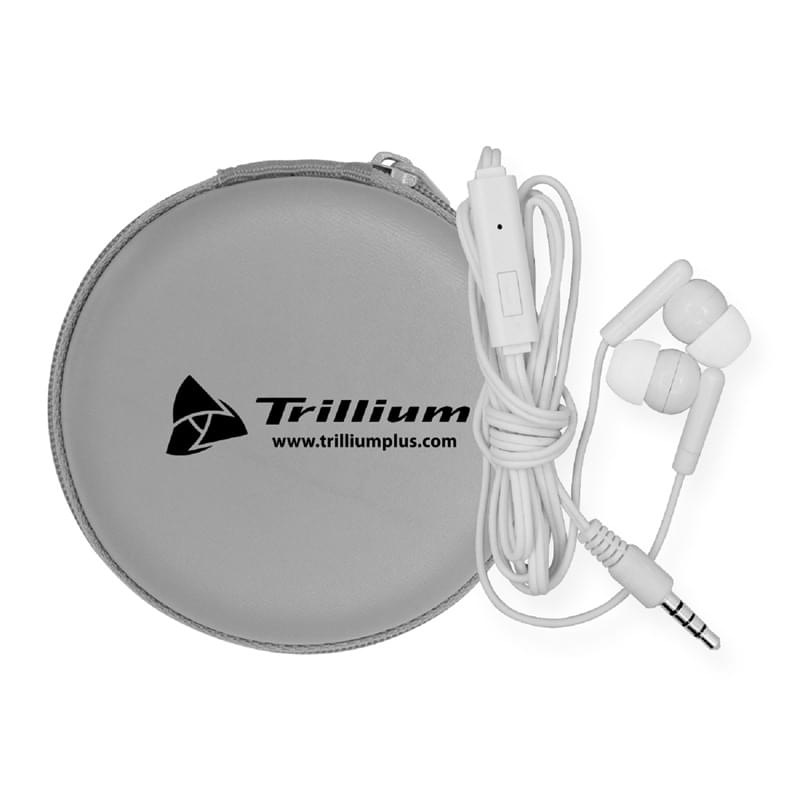 Deluxe Case with Colorful Mic and Ear Buds