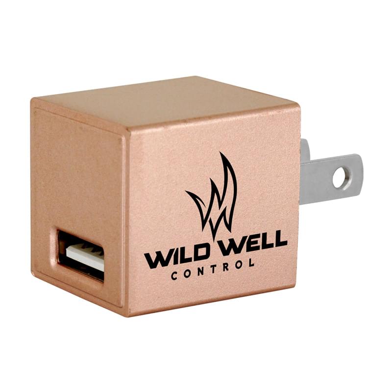 UL Metallic USB Wall Charger