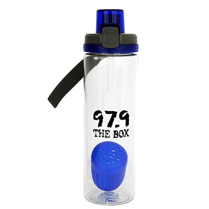 Locking Lid 24 Oz. Bottle with Floating Infuser
