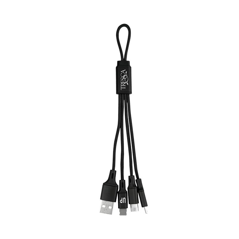 Metallic Loop 3-in-1 Cable with Type C USB