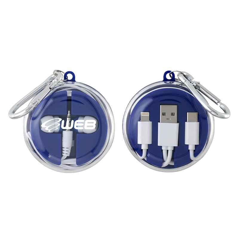 UFO Duo 3-in-1 Charging Cable and Ear Buds