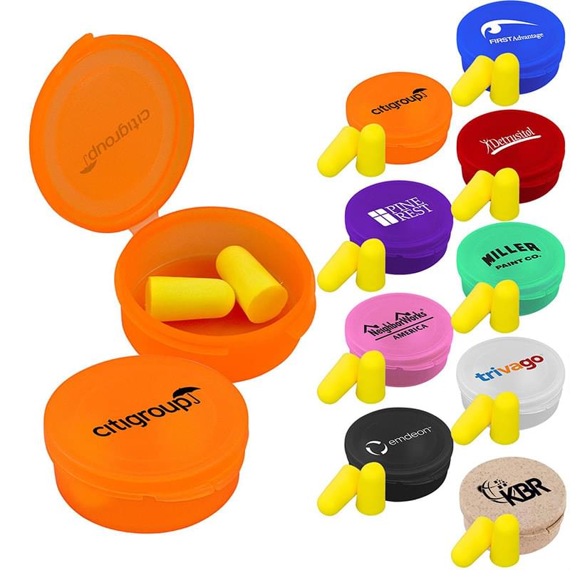 Ear Protection in Round Case