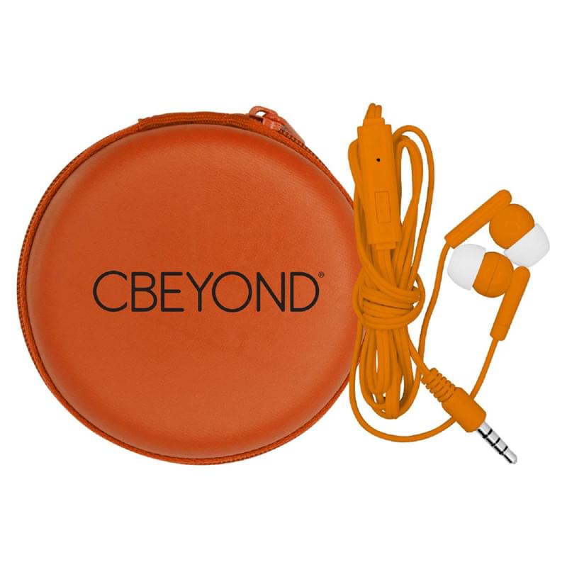 Deluxe Case with Colorful Mic and Ear Buds