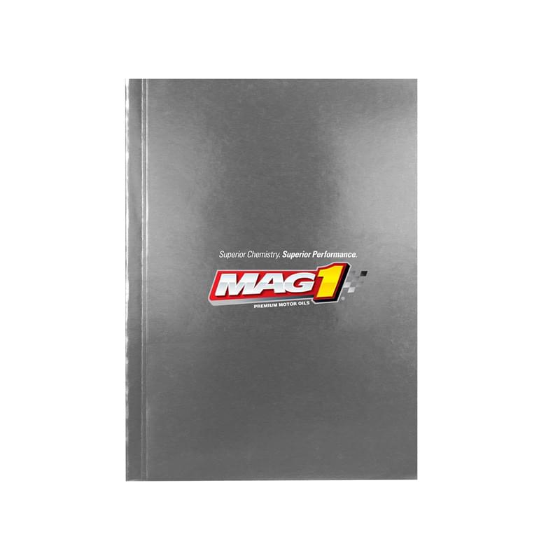 4" x 6" Perfect Metallic Cover Notebook
