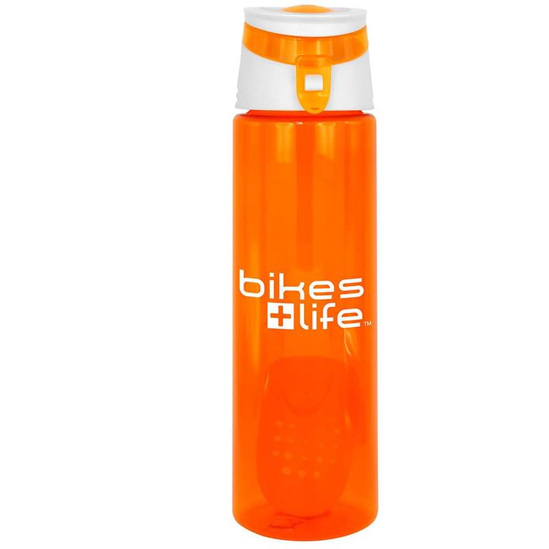 Trendy 24 oz Colorful Floating Infuser Bottle