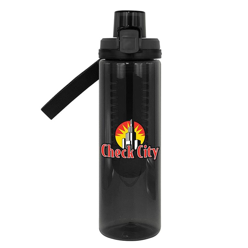 Locking Lid 24 oz. Colorful Bottle with Infuser