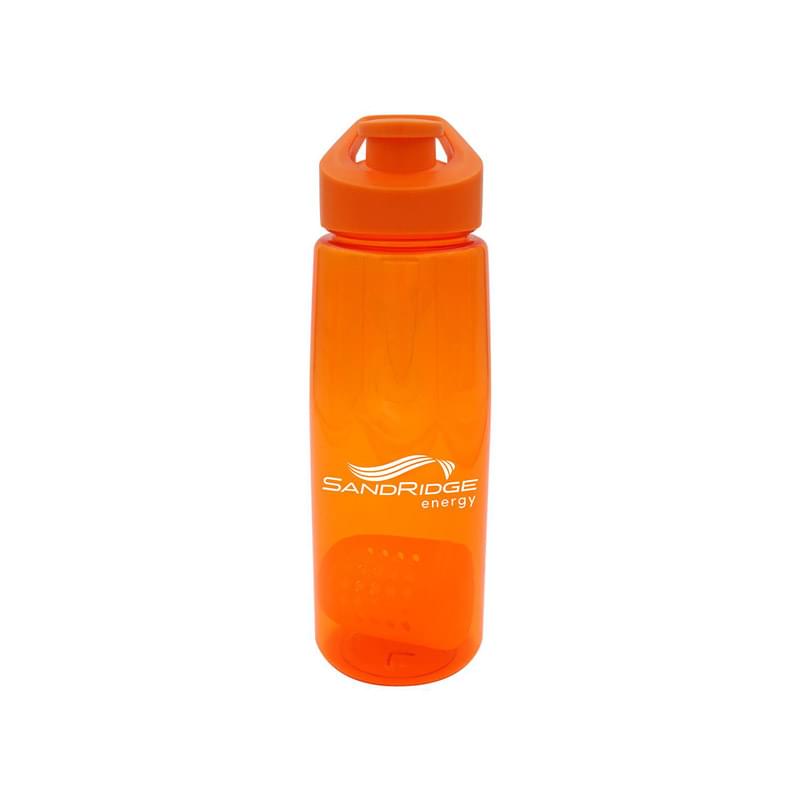 Easy Pour 25 oz. Colorful Contour Bottle with Floating Infuser