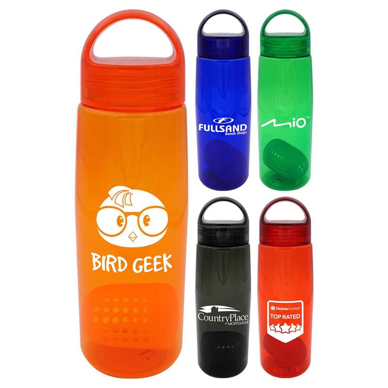 Arch 25 oz. Colorful Contour Bottle with Floating Infuser
