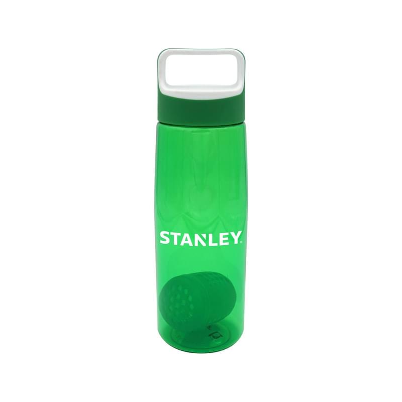 Boxy 25 oz. Colorful Contour Bottle with Floating Infuser