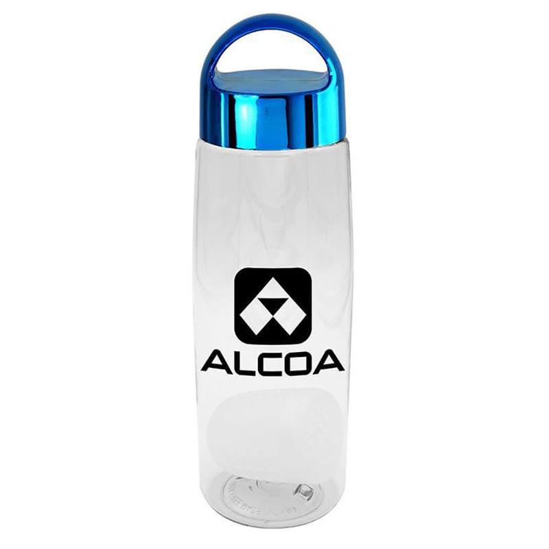 Metallic Arch 25 oz. Clear Contour Bottle with Floating Infuser