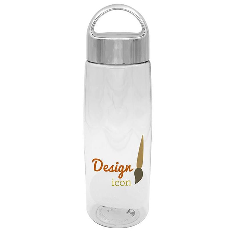 Metallic Arch 25 oz. Clear Contour Bottle with Floating Infuser