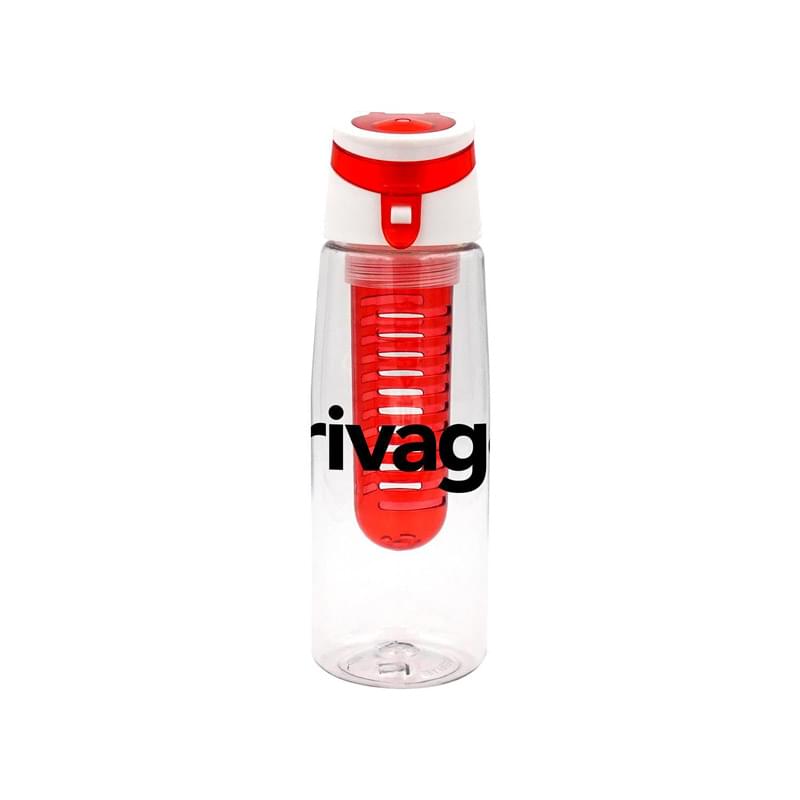 Trendy 25 oz. Clear Contour Bottle with Infuser