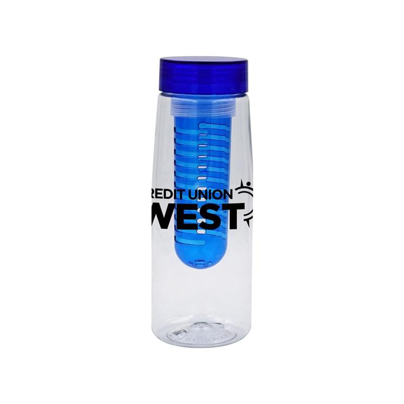 Clear View 25 oz. Clear Contour Bottle with Infuser