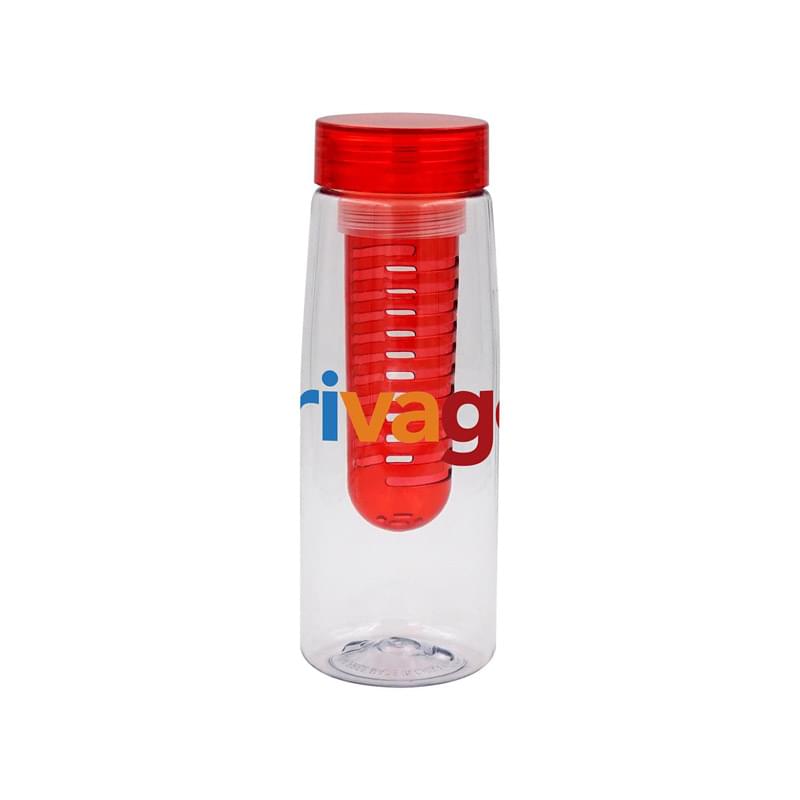 Clear View 25 oz. Clear Contour Bottle with Infuser