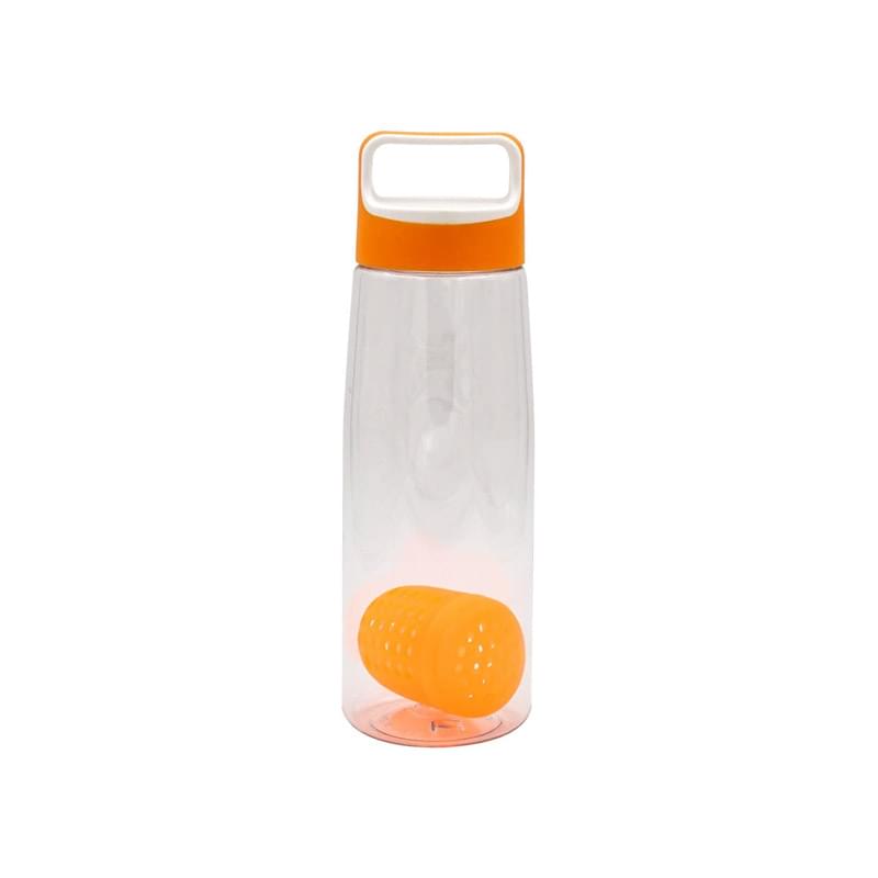 Boxy 25 oz. Clear Contour Bottle with Floating Infuser