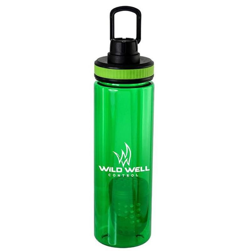 Band-It 24 oz. Colorful Bottle w Floating Infuser