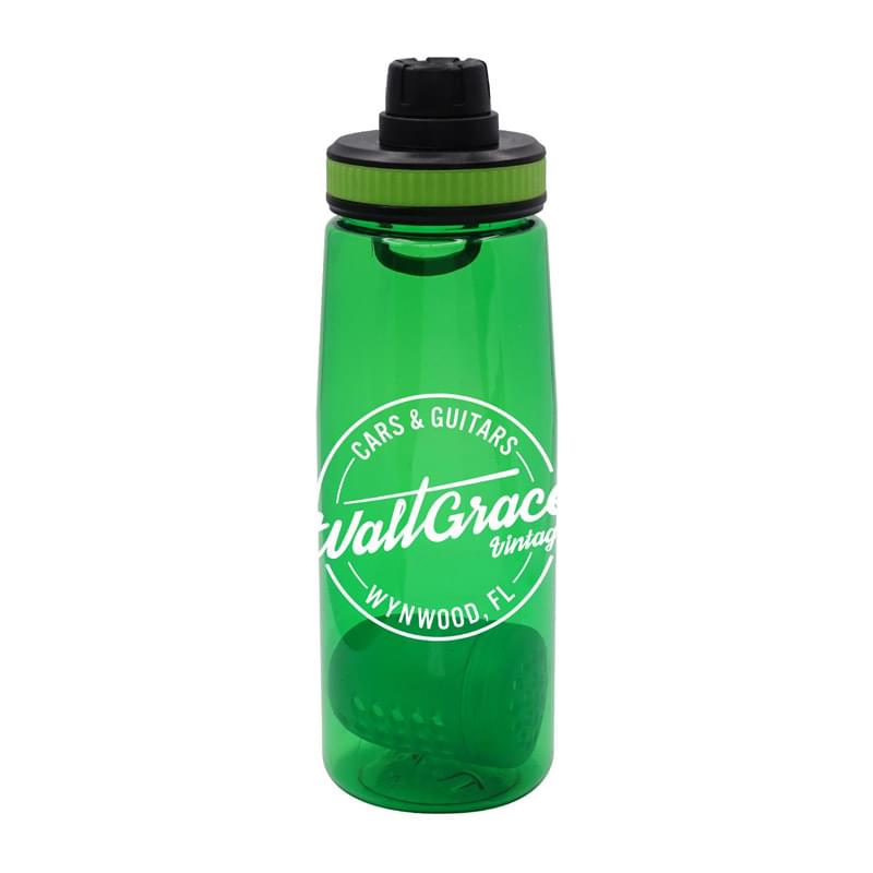 Band-It 25 oz. Colorful Contour Bottle with Floating Infuser