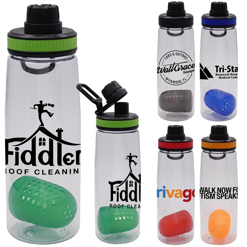 Band-It 25 oz. Contour Bottle with Floating Infuser