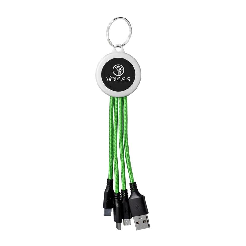 Light Up Logo Keychain Cable