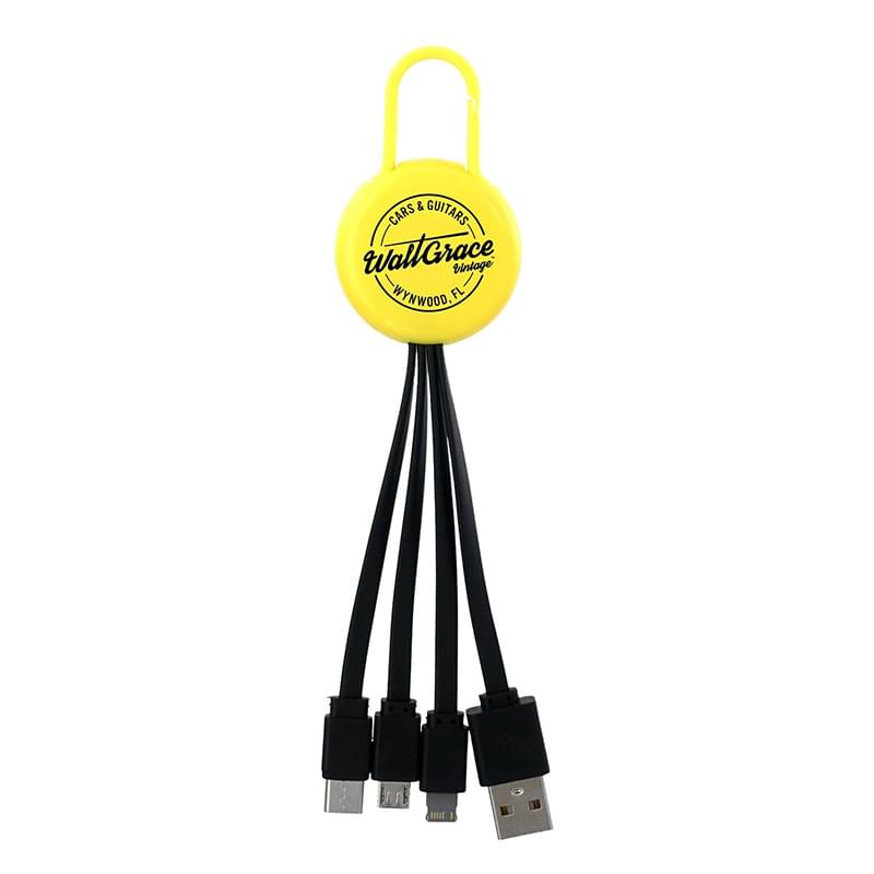 Colorful Clip 3 in 1 Charging Cable
