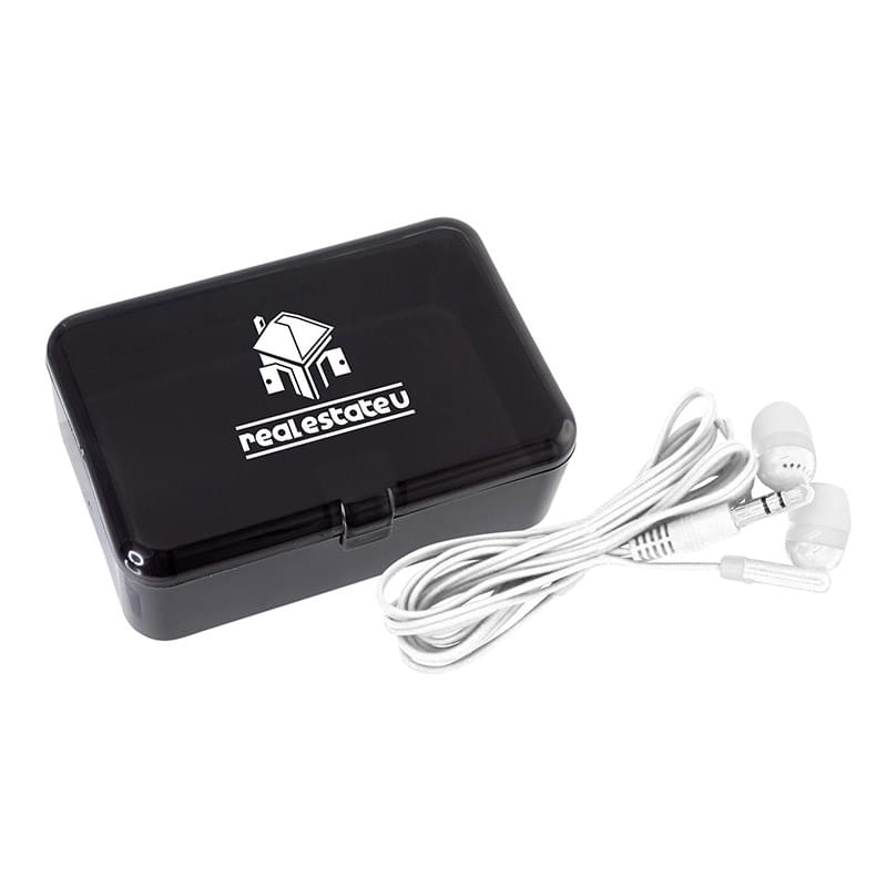 Techie Box with Ear Buds