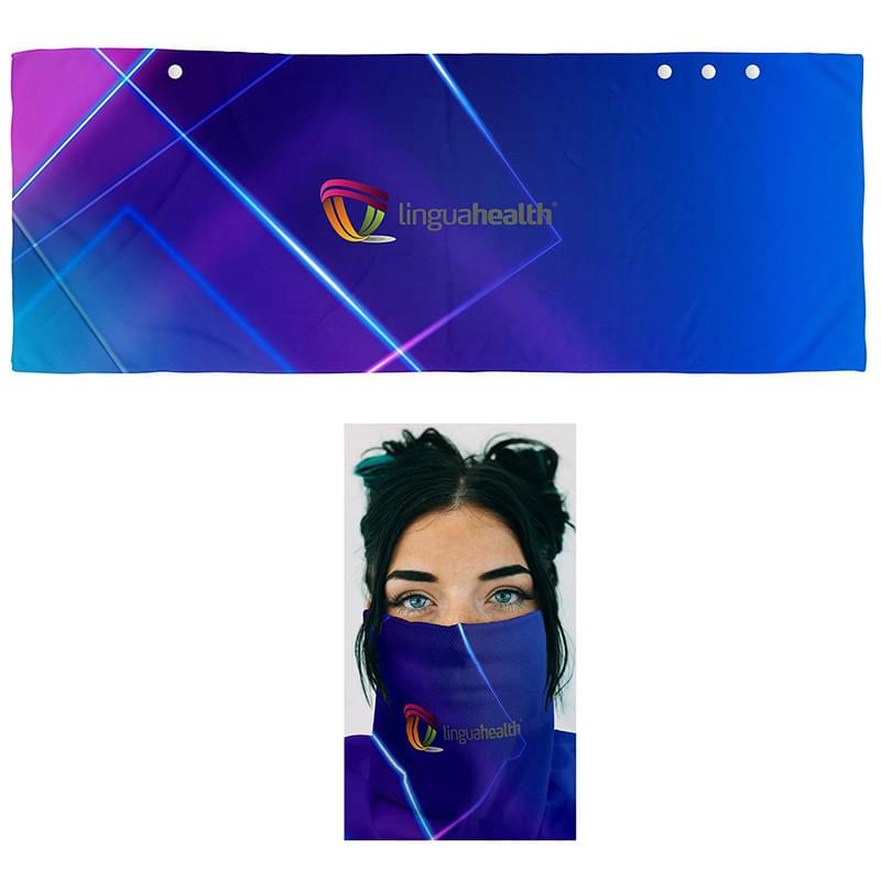 Full Color Multi Functional Cooling RPET Cloth