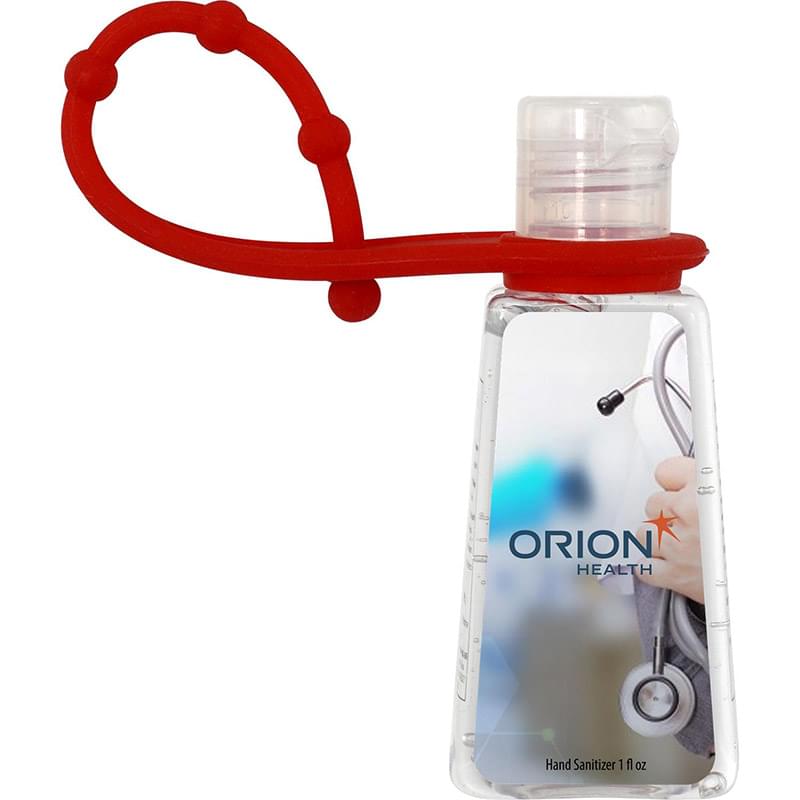 Full Color Trapezoid Hand Sanitizer with Grip