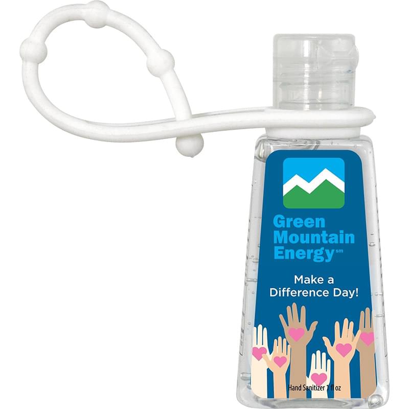 Full Color Trapezoid Hand Sanitizer with Grip