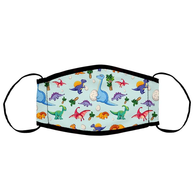 Children's Lined Full Color Fabric Face Mask