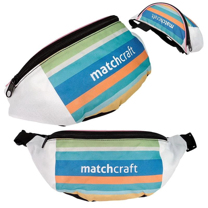Full Color Travel Fanny Pack