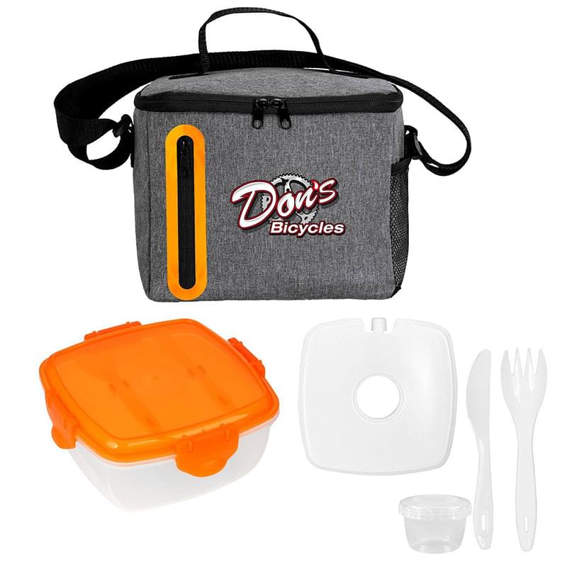 Clip Top Chillin' Oval Cooler Lunch Set