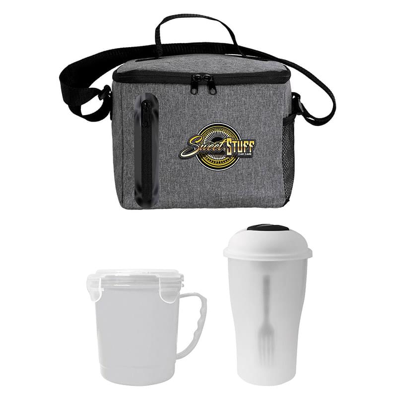 Soup & Salad Oval Cooler Lunch Set