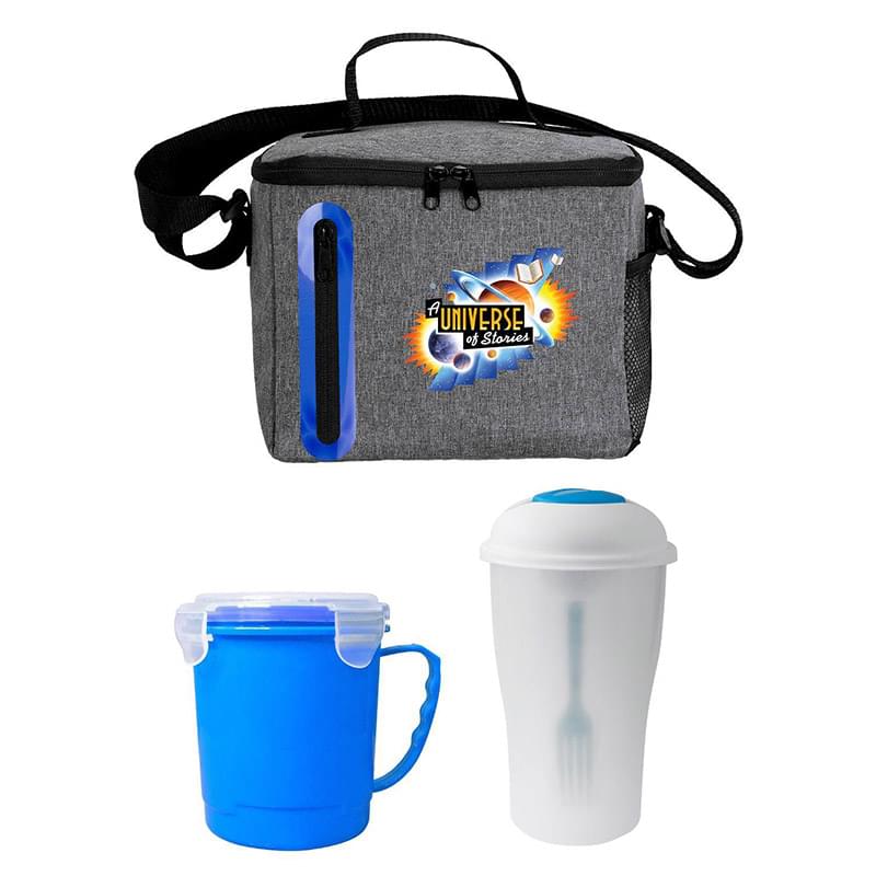 Soup & Salad Oval Cooler Lunch Set