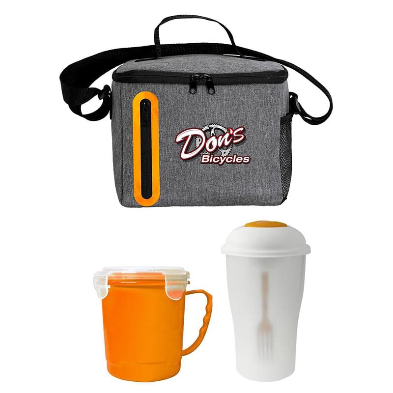 Soup & Salad Oval Cooler Lunch Set