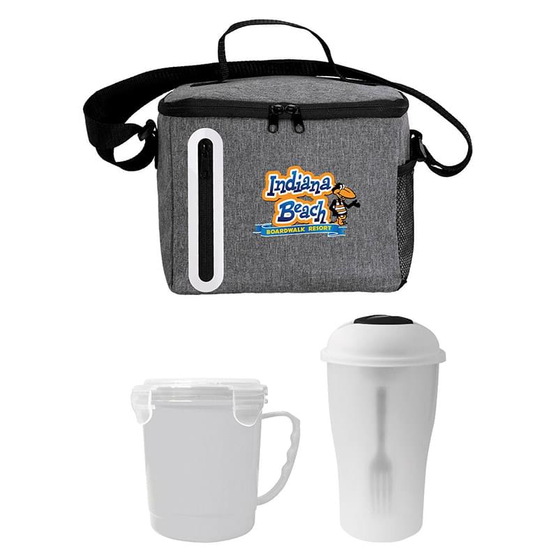 Soup & Salad Oval Cooler Lunch Set