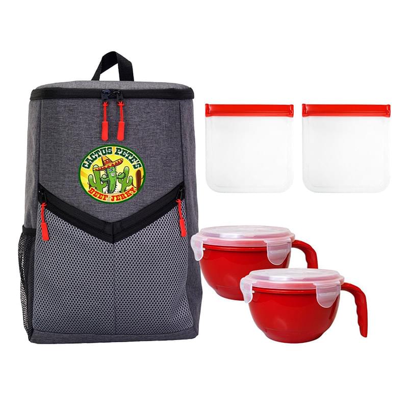 Victory Noodle & Sandwich Cooler Backpack Set