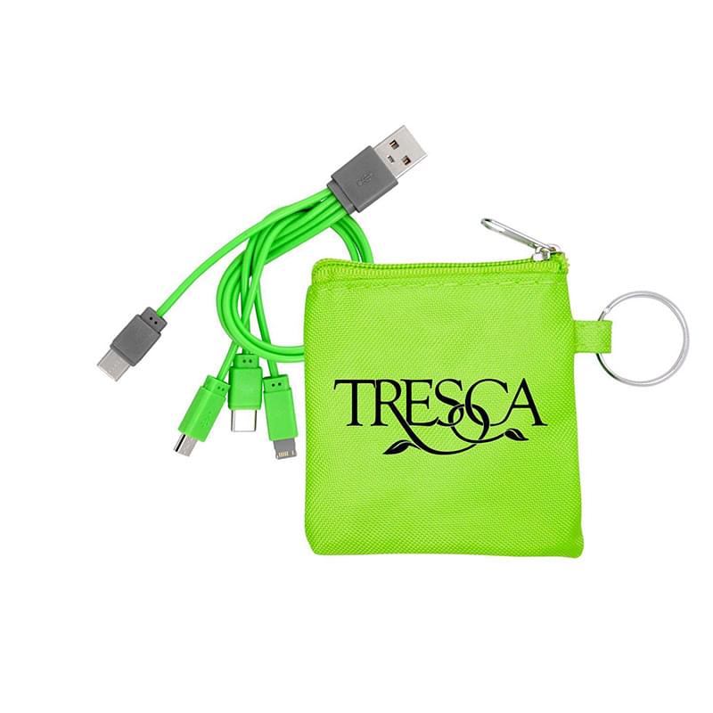 4-in-1 Colorful Pouch Cable Set