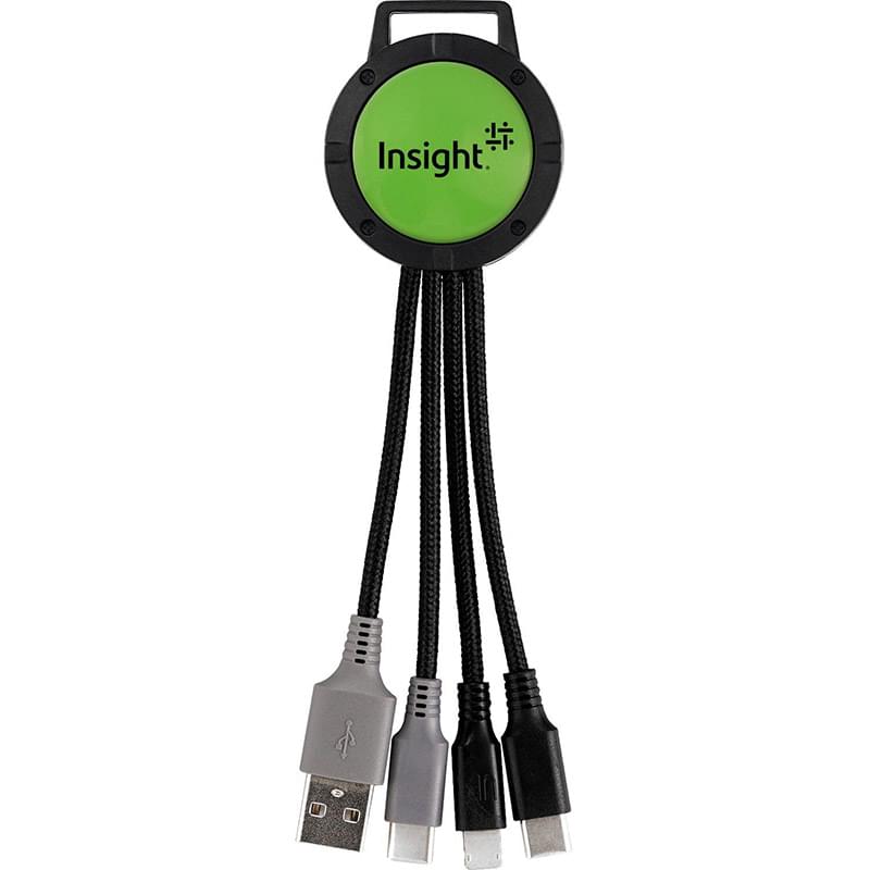 Two Tone 3-in-1 Duo Charging Cable