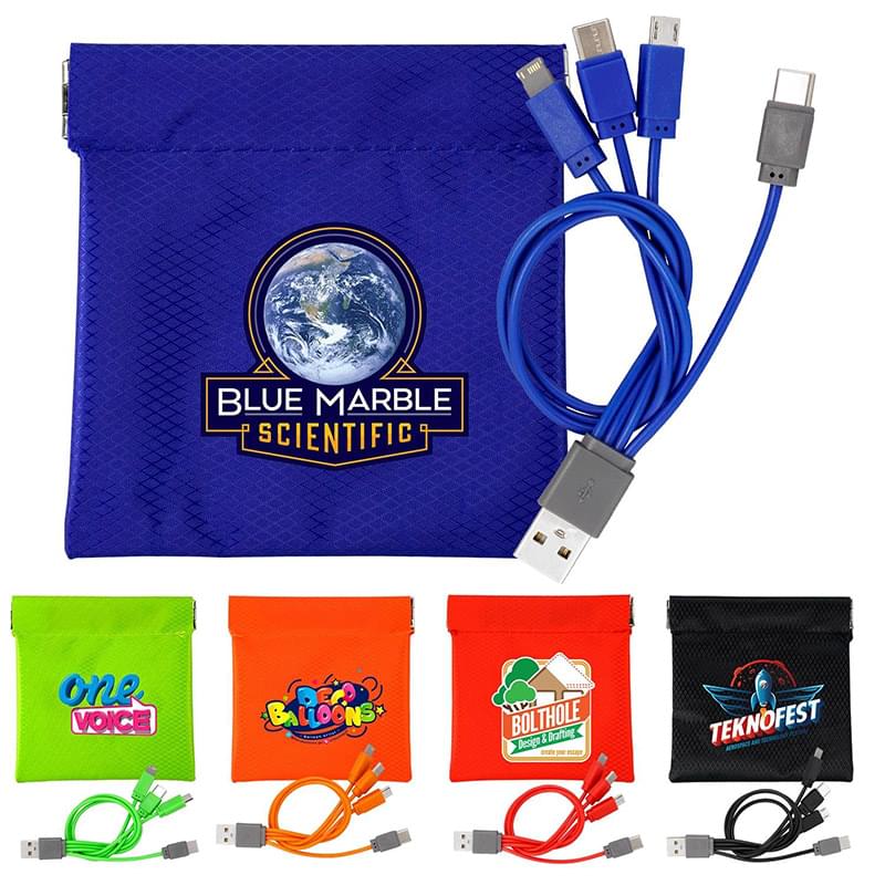 Colorful C to C Cable Pouch
