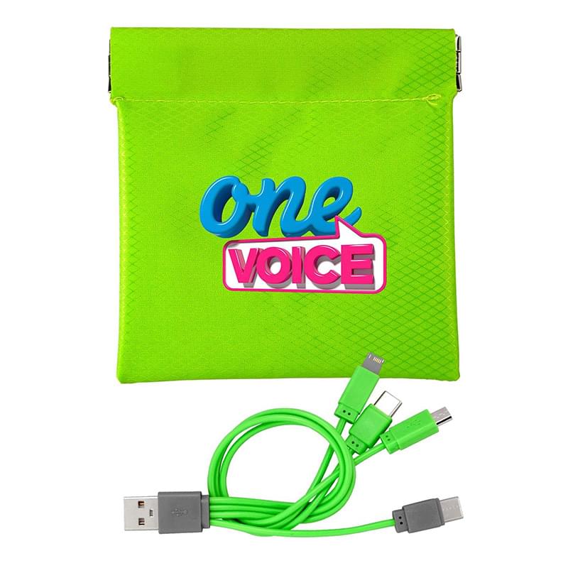 Colorful C to C Cable Pouch