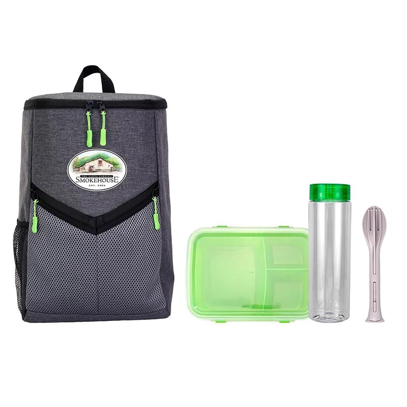V Line Cooler Backpack Ultimate Lunch & Drink Set