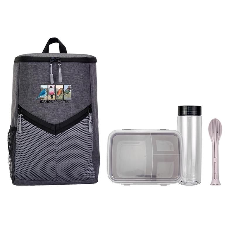 V Line Cooler Backpack Ultimate Lunch & Drink Set