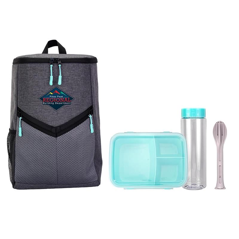 V Line Cooler Backpack Ultimate Lunch & Drink Set