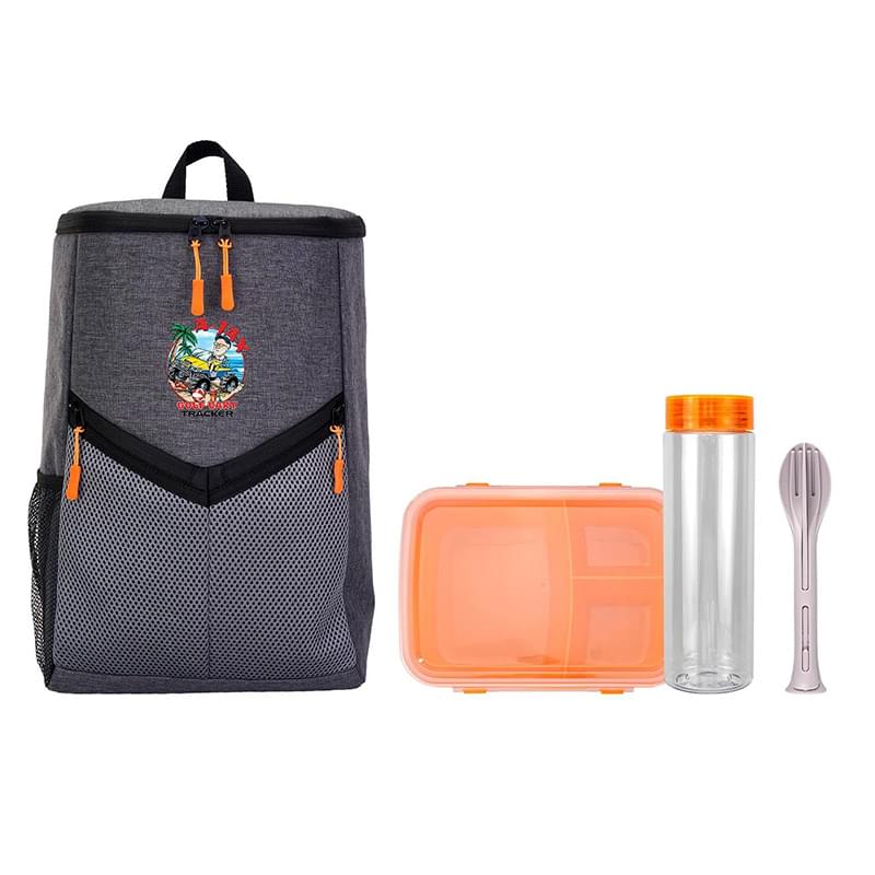 V Line Cooler Backpack Ultimate Lunch & Drink Set