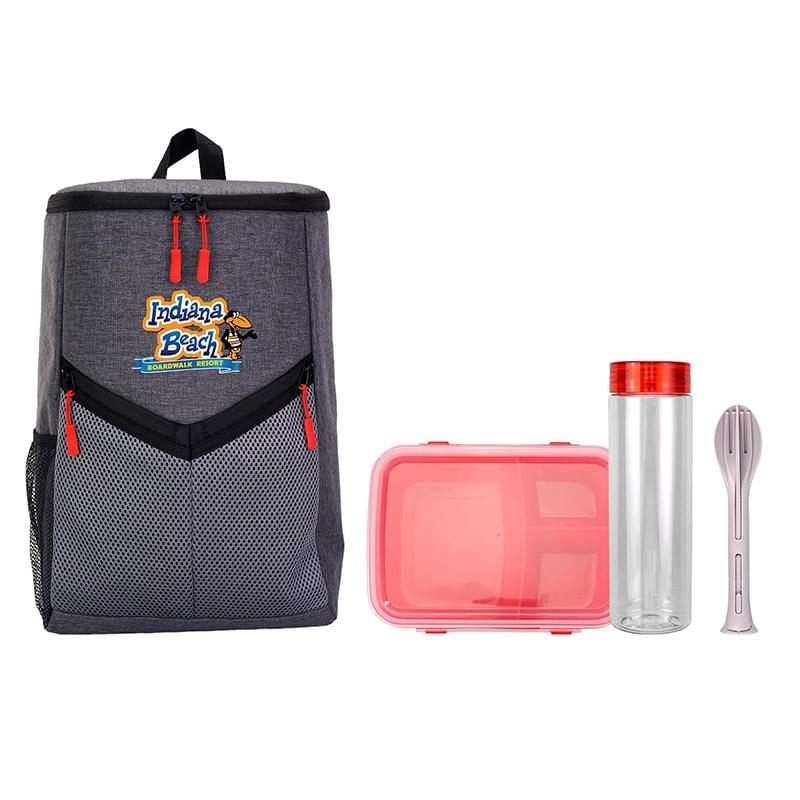 V Line Cooler Backpack Ultimate Lunch & Drink Set