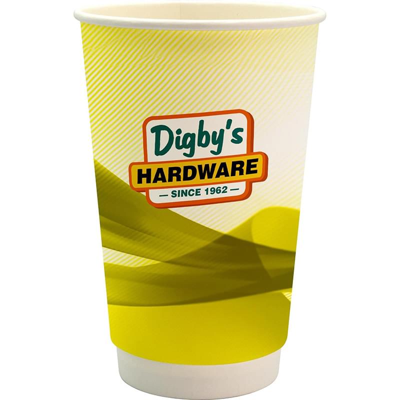 16 oz. Full Color Groovy Paper Cup