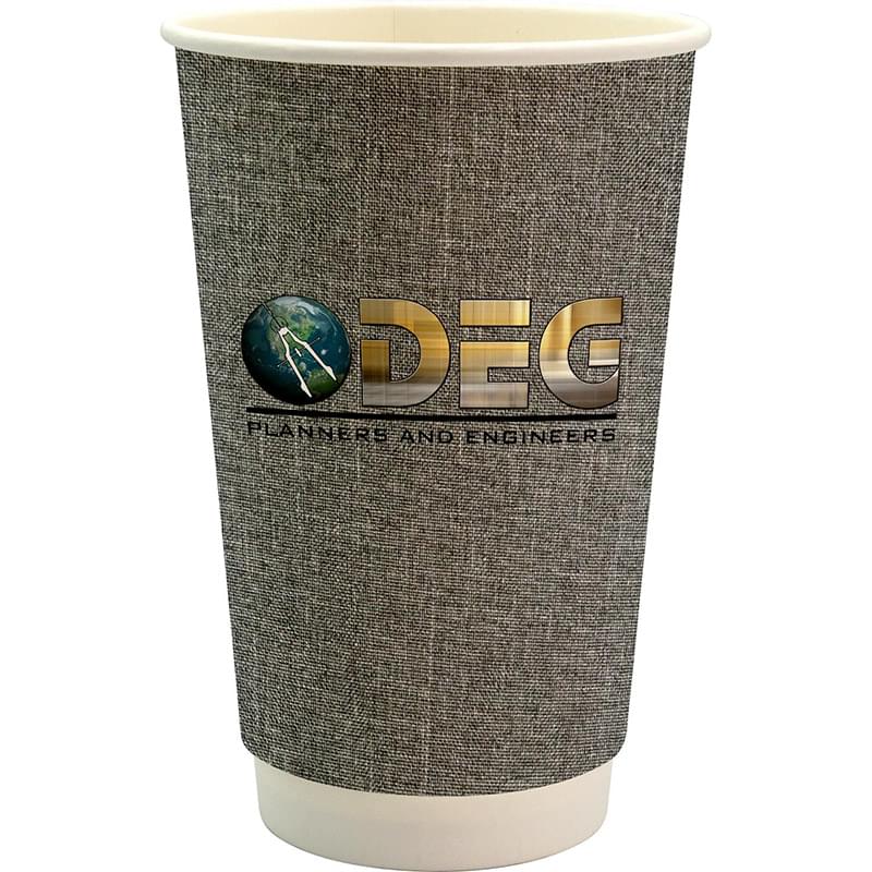 16 oz. Full Color Ridge Paper Cup