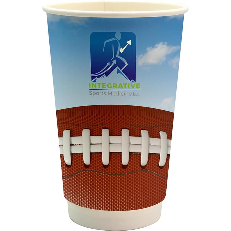 16 oz. Full Color Sporty Paper Cup